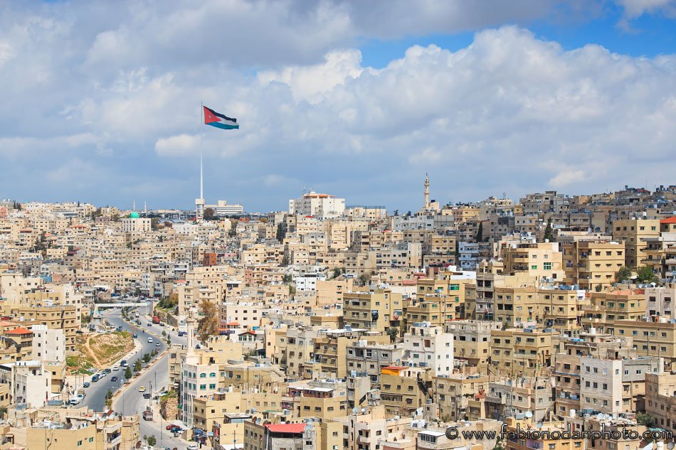 amman skyline in jordan