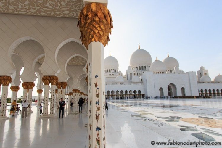 Sheikh Zayed mosque columns
