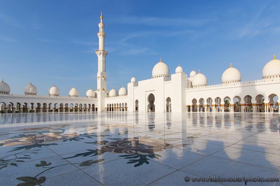 Sheikh Zayed mosque in Abu-Dhabi