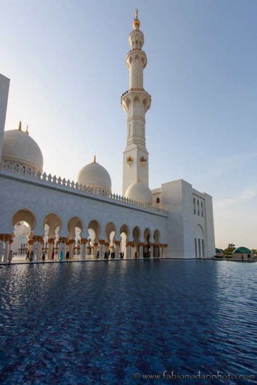 moschea bianca emirati arabi