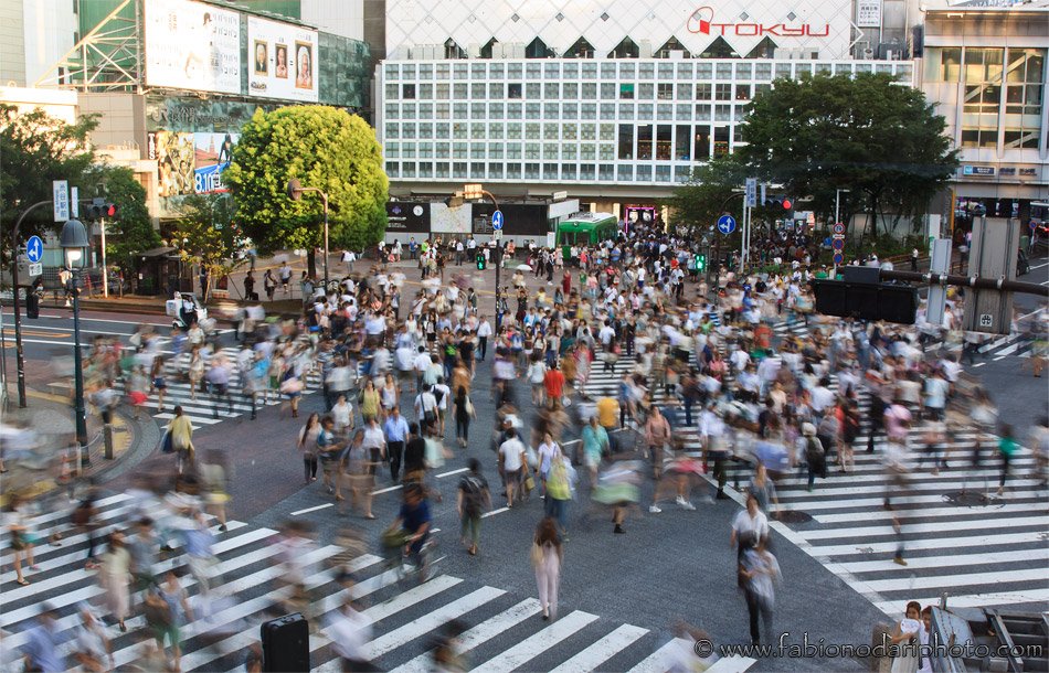 shibuya crossing a tokyo