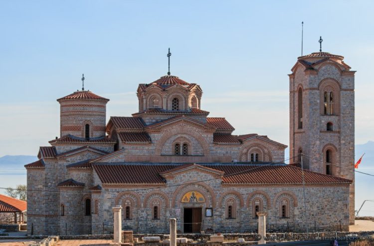 Plaosnik Or Saint Kliment Church In Macedonia