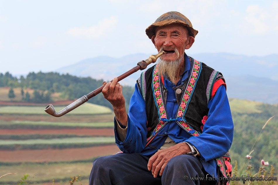 persona anziana a dongchuan