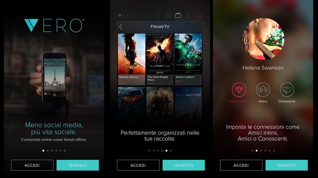how to use vero social