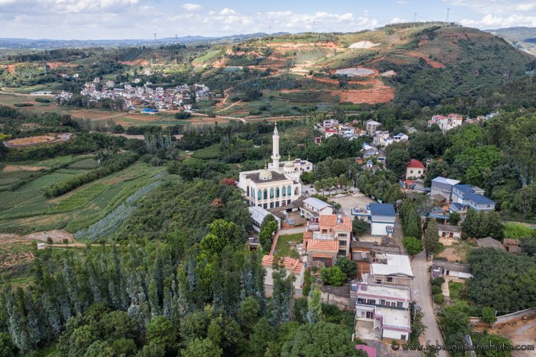 Hui mosque in Yiliang county Yunnan China