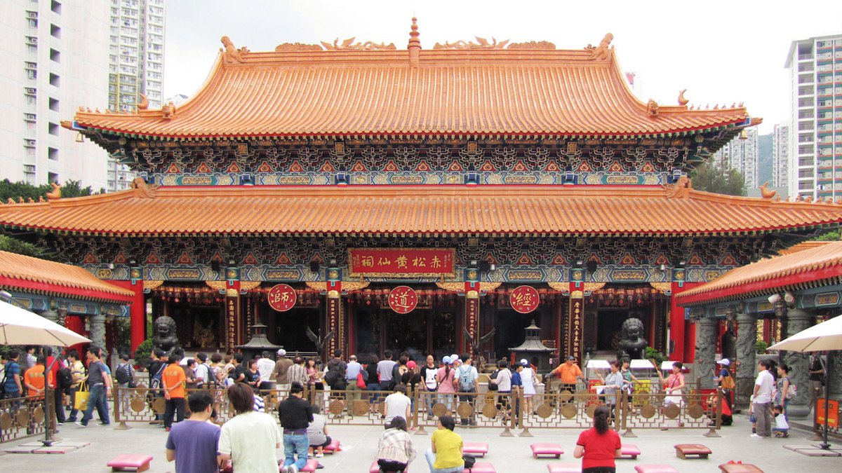 wong tai sin temple hong kong