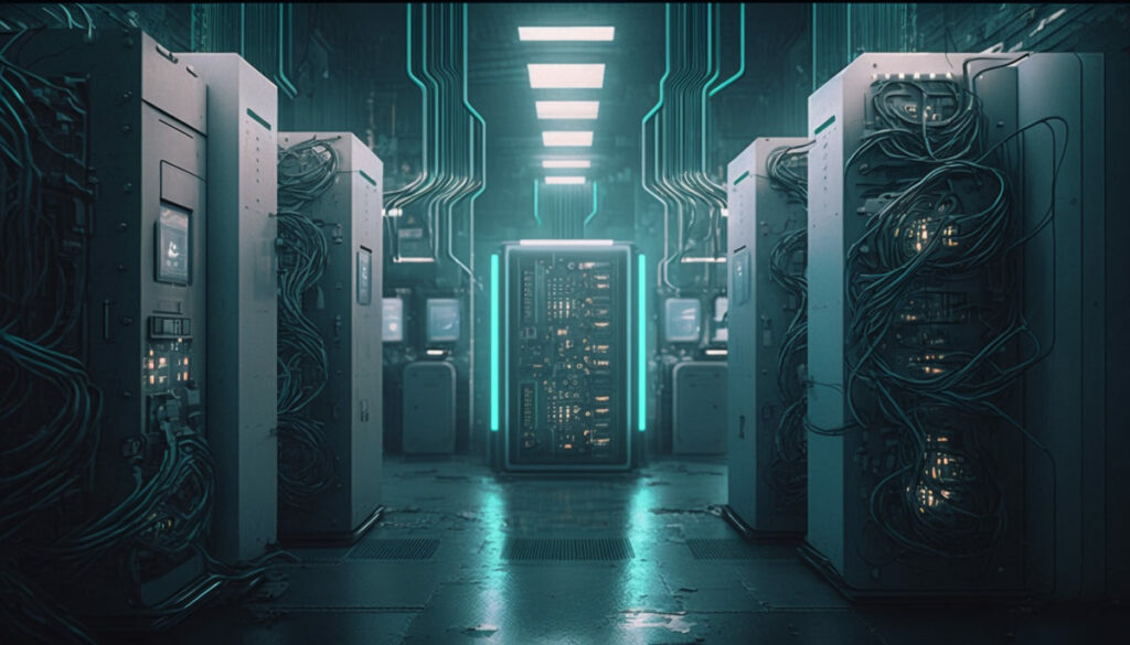 futuristic quantum computer