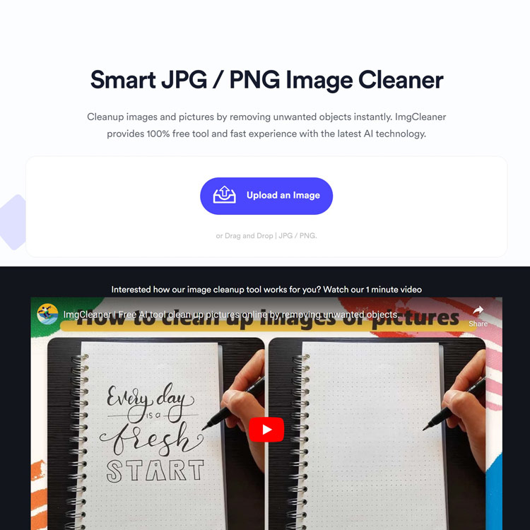 image cleaner